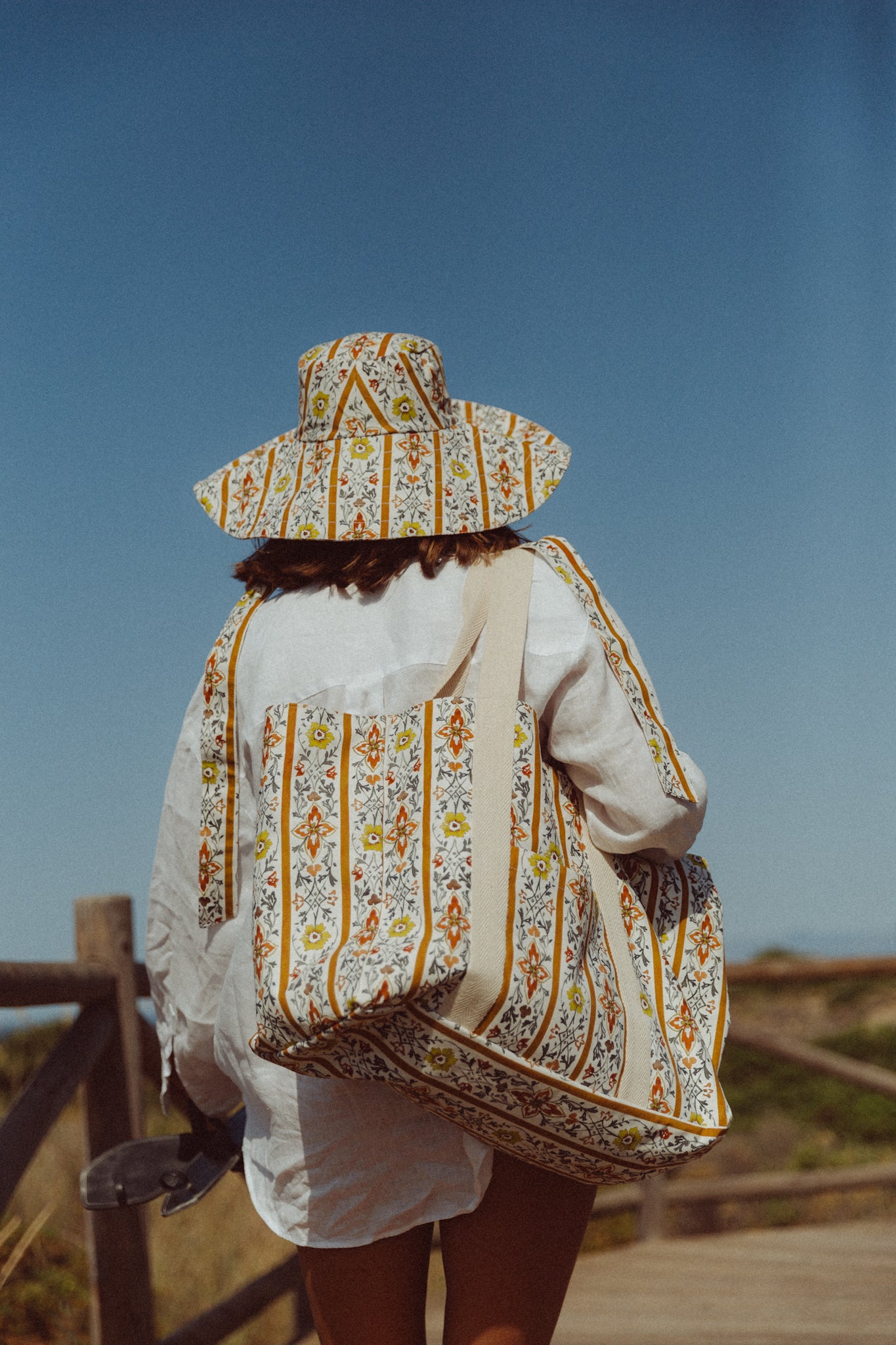 Sombrero Bucket Olivia - Amarillo - Mujer