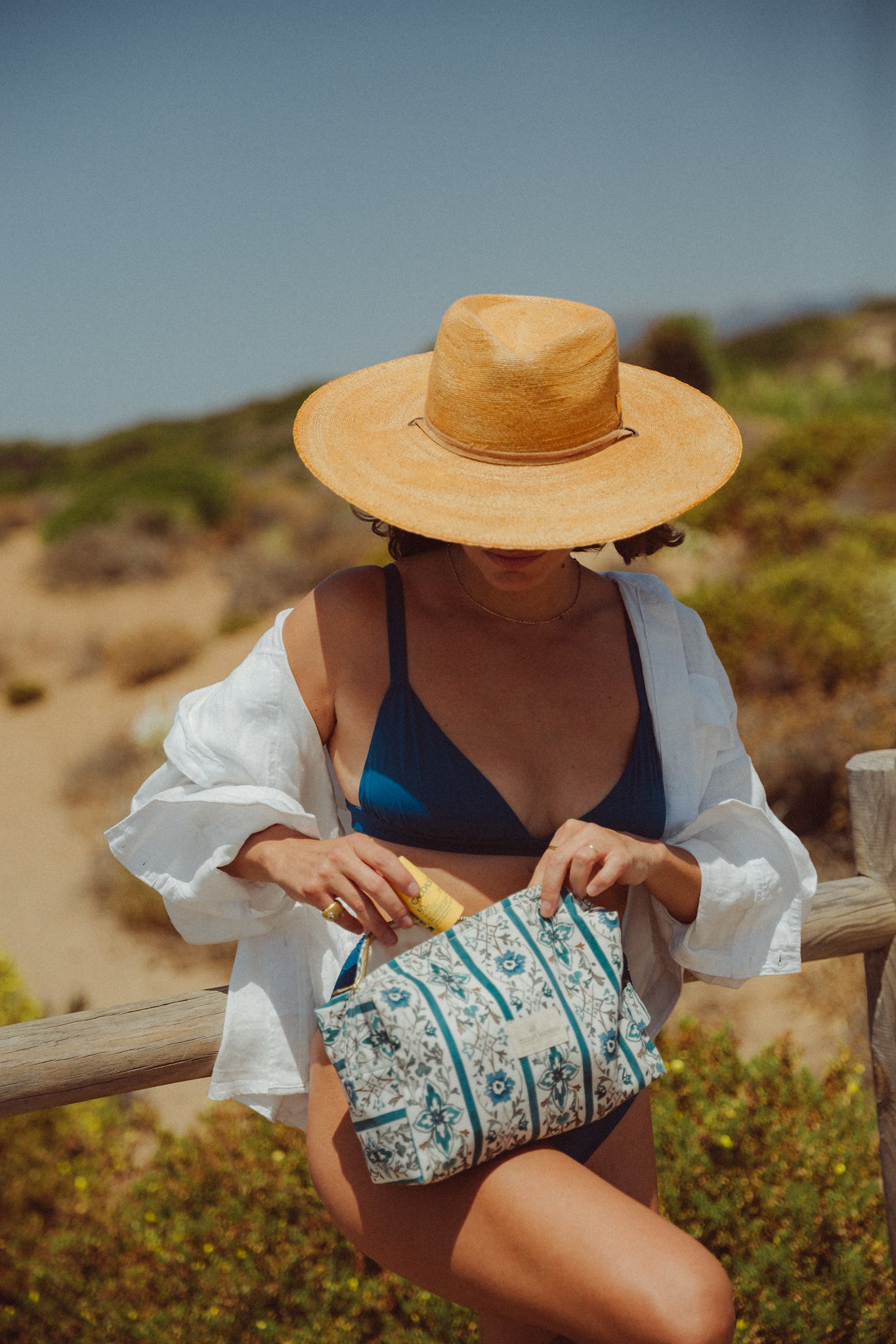 Neceser de playa Bruno - Azul