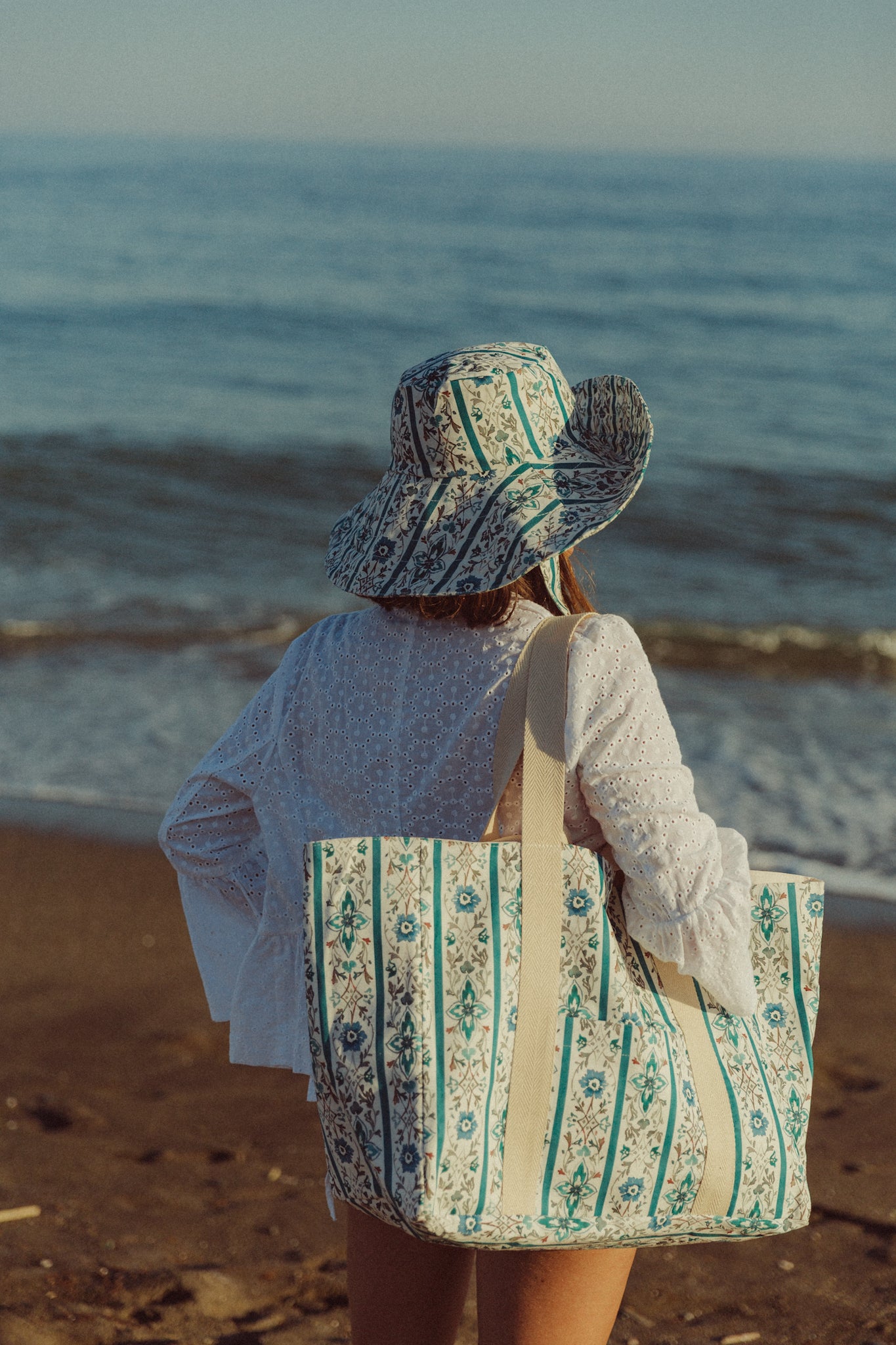 Sombrero Bucket Olivia - Azul - Mujer