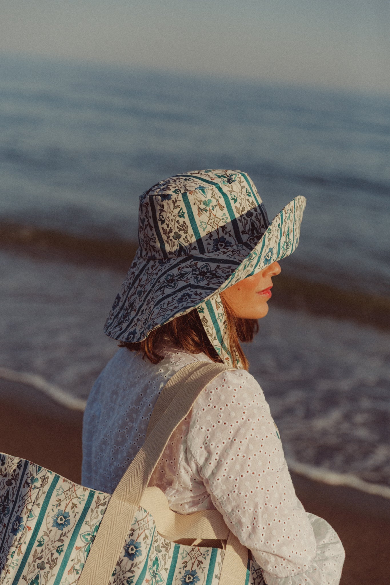 Sombrero Bucket Olivia - Azul - Mujer