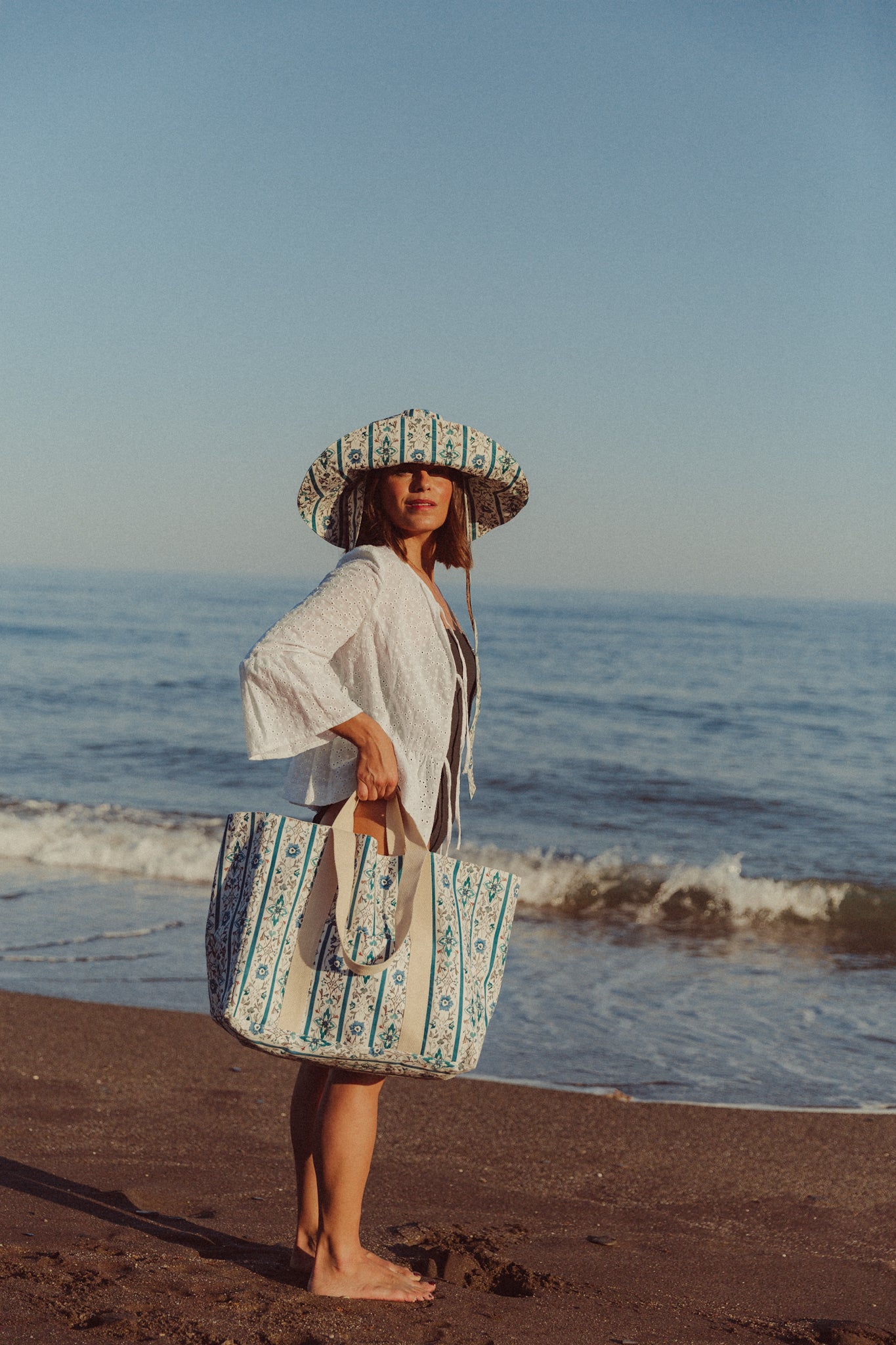 Sombrero Bucket Olivia - Azul - Mujer