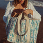 Bolsa de playa mediana San José - Azul
