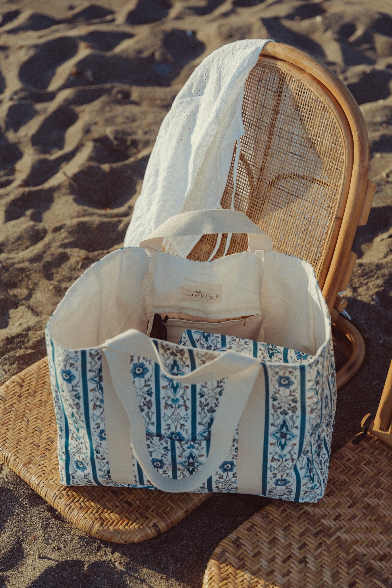 Neceser de playa Bruno - Azul