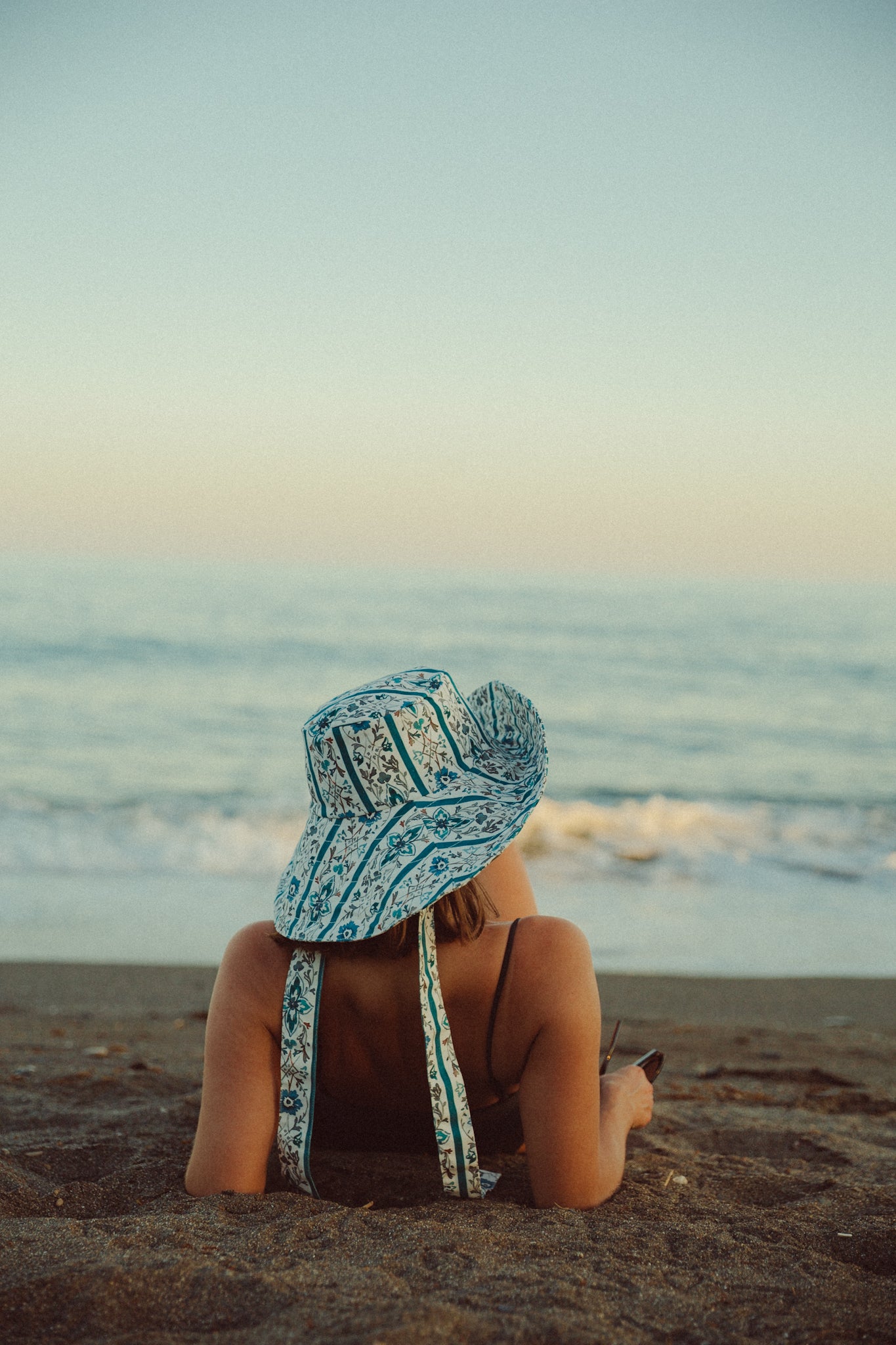 Sombrero Bucket Olivia - Azul - Mujer