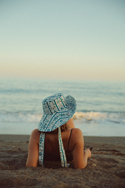 Sombrero Bucket Olivia - Azul - Mujer