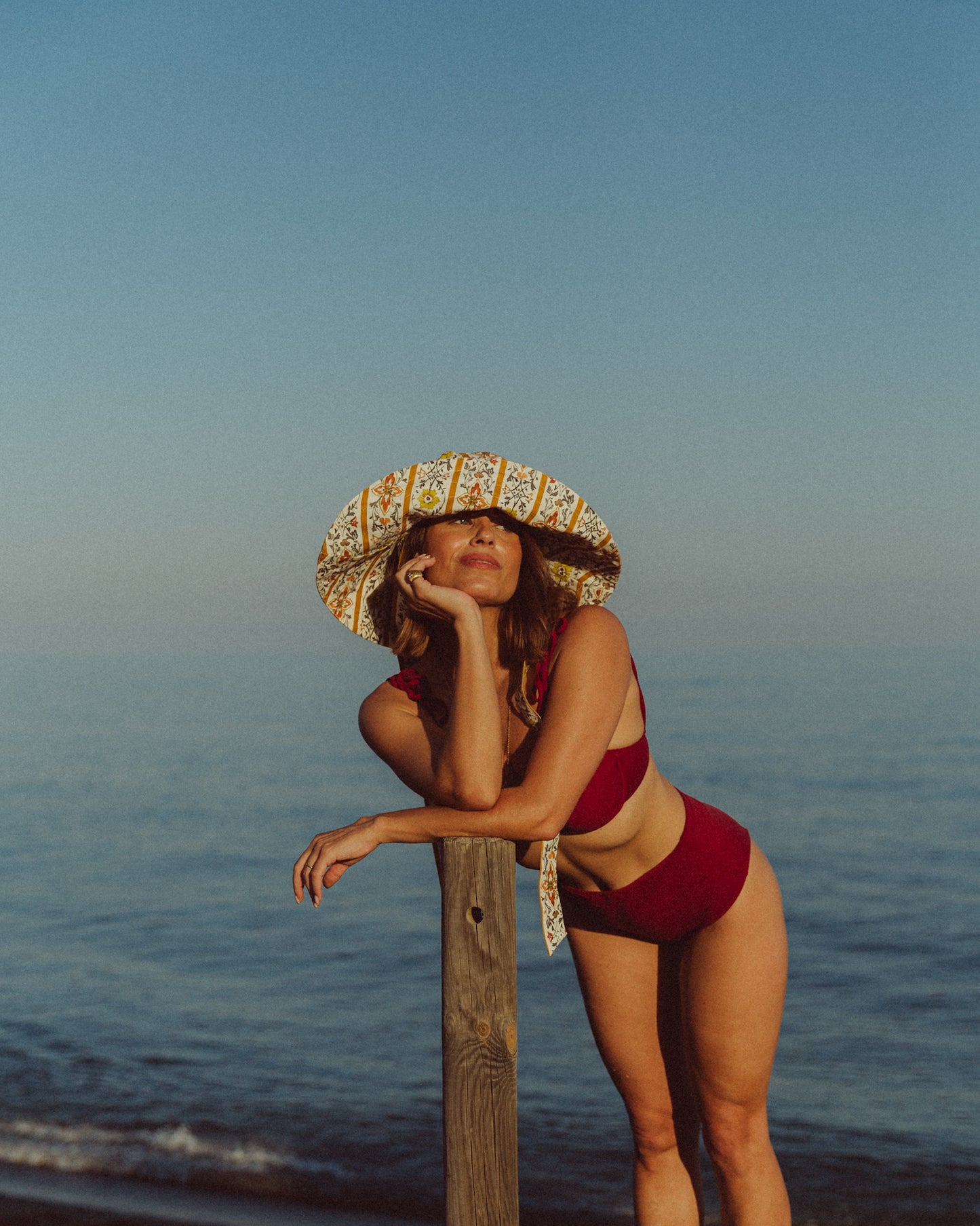 Sombrero Bucket Olivia - Amarillo - Mujer