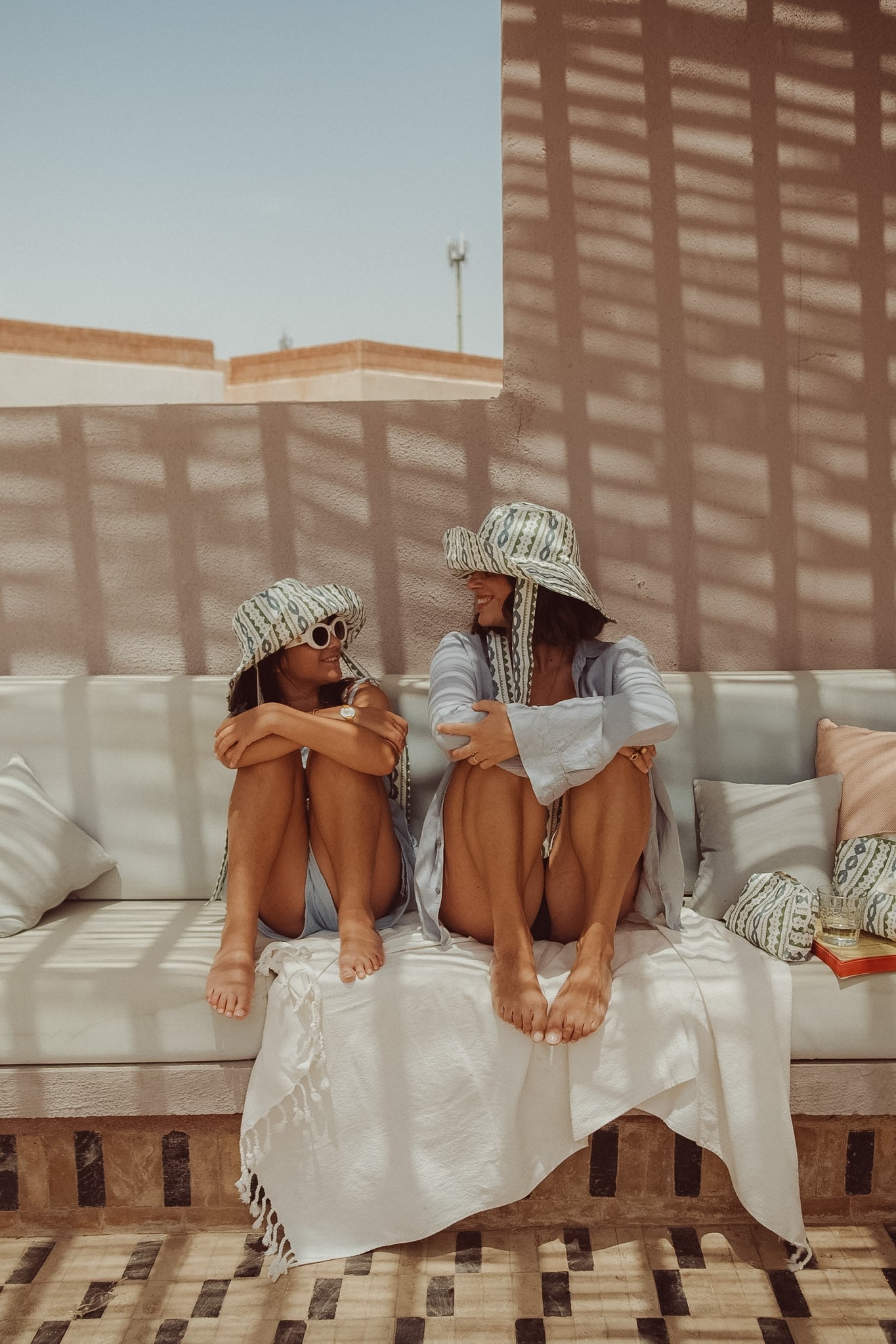 Sombrero Bucket Olivia - S · Verde