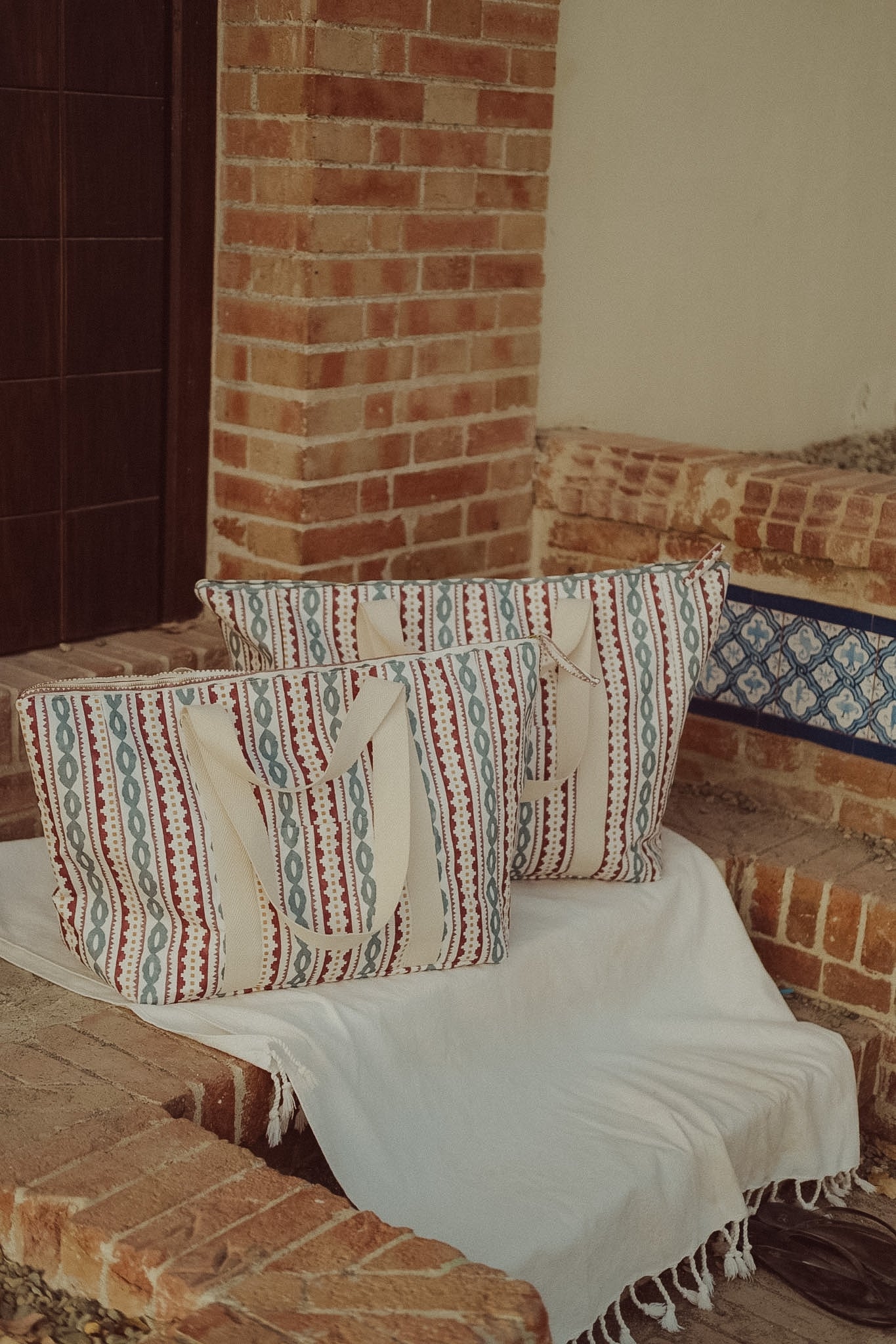 Tula Tote Santa Pola — Grande · Burdeos