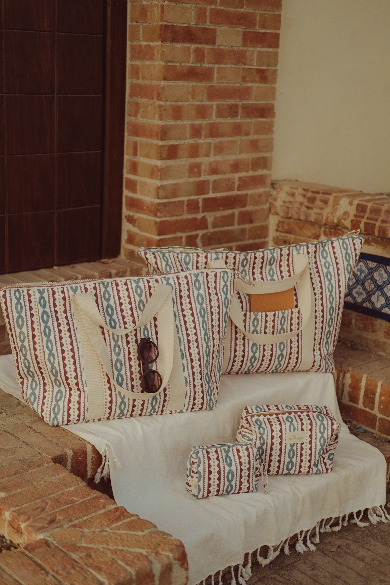 Tula Tote Santa Pola — Mediana · Burdeos