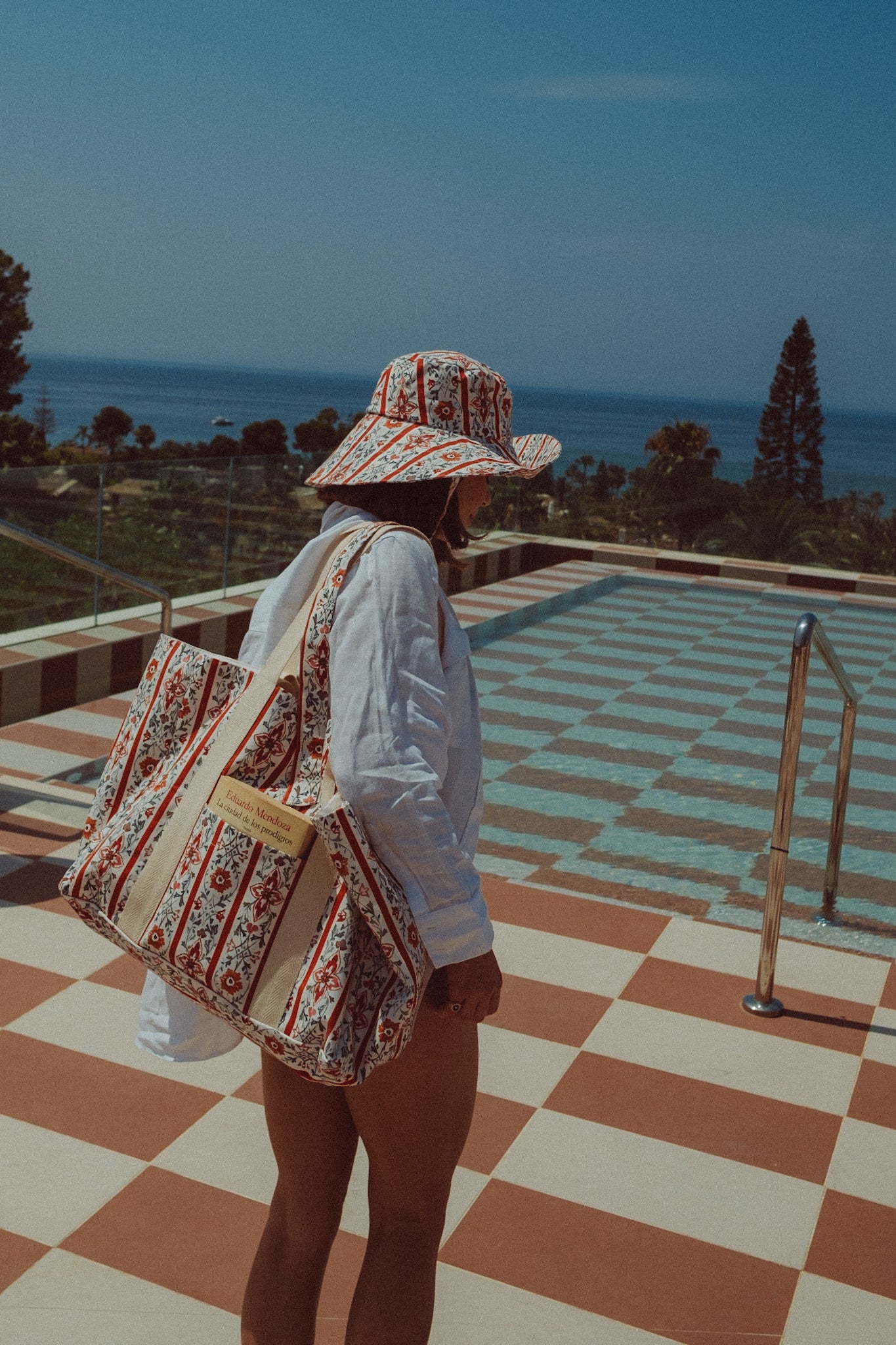Sombrero Bucket Olivia - Rojo - Mujer