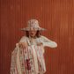 Sombrero Bucket Olivia - Rojo - Mujer