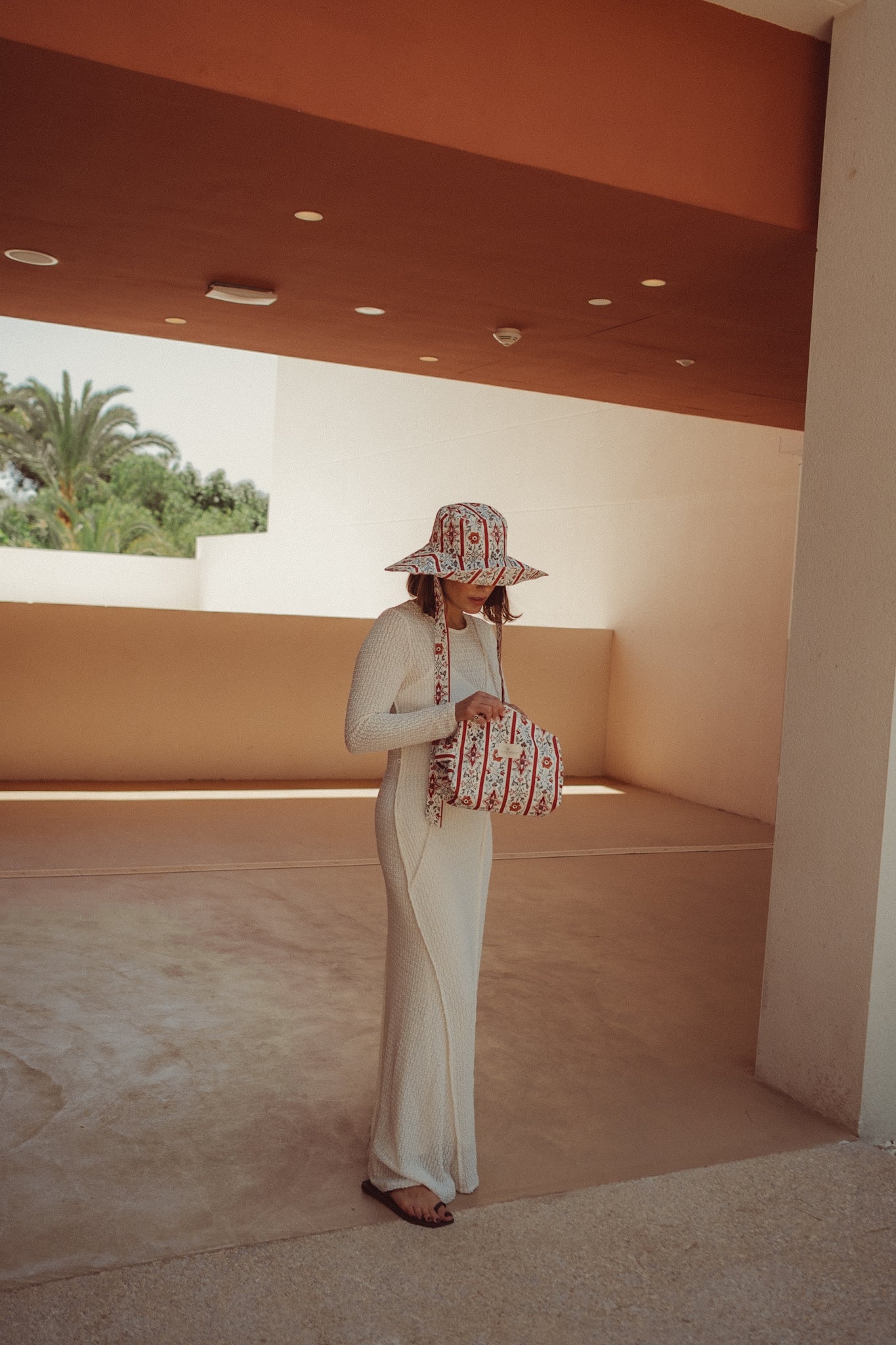 Sombrero Bucket Olivia - Rojo - Mujer